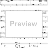 Ch'io mi scordi di te? (Lassen sollte ich dich?), rec. and aria