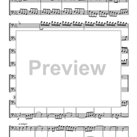 Suite No. 3 in C - Score