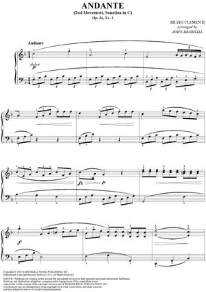 Andante, Op. 36, No. 1