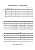 Four Renaissance Gagliarde - Score