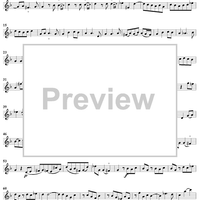 Deuxième Recréation de Musique, Op. 8 - Violin 2 or Flute 2