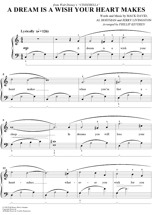 A Dream Is a Wish Your Heart Makes