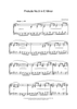Prelude No.9 in E Minor