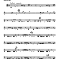 Canon in C Minor - Bass Clarinet (opt. Bassoon)