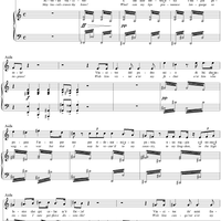 Scene from "Aida", Act 1 - Score