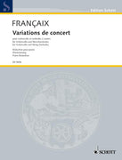 Variations de concert - Score and Parts