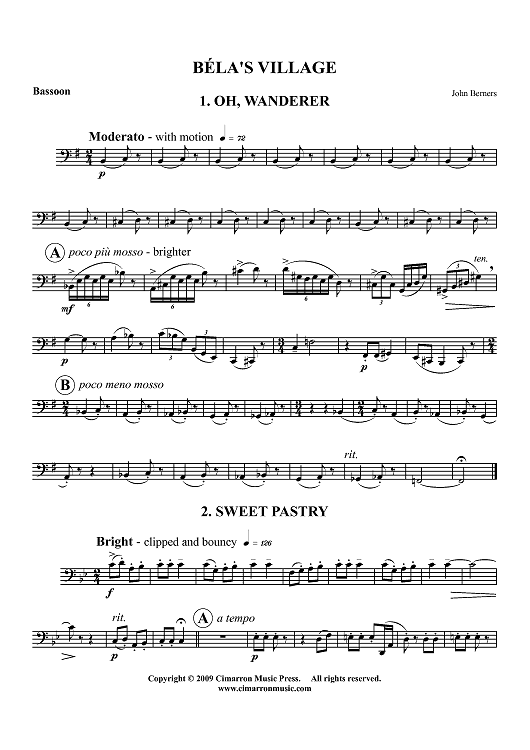 Béla’s Village - Bassoon