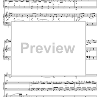 Concerto C Major KV299 - Score