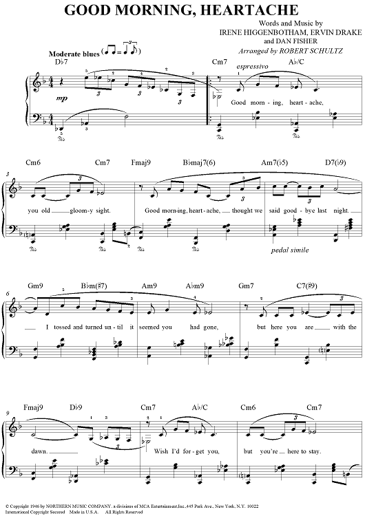 Good Morning, Heartache