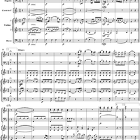 Two Contredances, K448c (K463) - Full Score