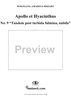 "Tandem post turbida fulmina, nubila", No. 9 from "Apollo et Hyacinthus" (K38) - Full Score