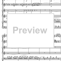 Divertimento No.14 Bb Major KV270 - Score