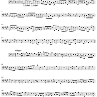 Sonata No. 3 in A Major - Cello
