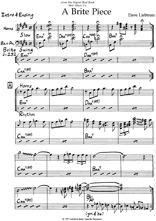 A Brite Piece - C Instruments