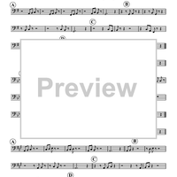 Donut Etudes: Coordination Studies, Volume 2 - Trombone 1