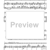 Three Melodies - Piano Score