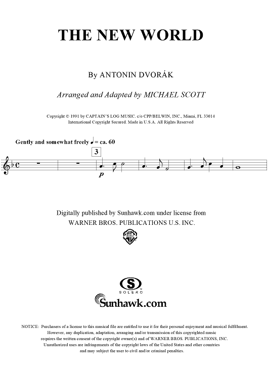 The New World - Flute