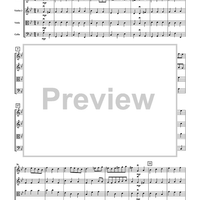 Baroque Theatre Music - Score