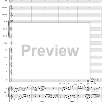 Mass No. 18 in C Minor, No. 12: Benedictus - Full Score