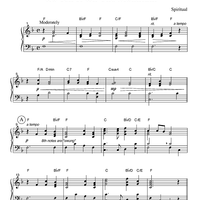 Go Tell It On The Mountain - Keyboard or Guitar