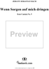 "Wenn Sorgen auf mich dringen", Duet, No. 5 from Cantata No. 3: "Ach Gott, wie manches Herzeleid" - Piano Score