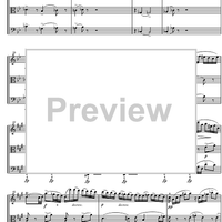 String Trio Bb Major D581B - Score