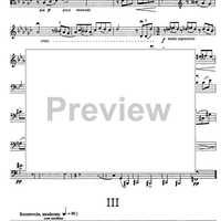 Terza sonata - Cello