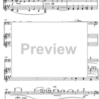 Fantaisie de concert - Score