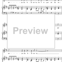 Non sperar la libertà - Score