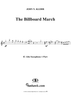 The Billboard March - Alto Saxophone 1