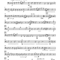 Two By Four for Cello Quartet - Cello 3