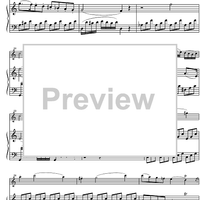 Sonata No. 9 C Major KV14 - Score