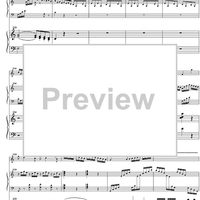 Concerto C Major KV299 - Score