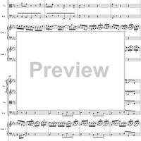 Double Clavier Concerto No. 3 in C Minor, Movement 3   (BWV 1062) - Score