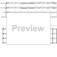 Music for the Royal Fireworks, No. 5: Minuet 1 - Score