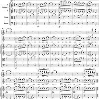 "Sono in amore, voglio marito", No. 23 from "La Finta Semplice", Act 3, K46a (K51) - Full Score