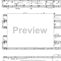 Quatre Morceaux d'Eglise - Score