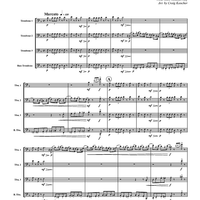 Suite from ''The Nutcracker''. Marche - Score