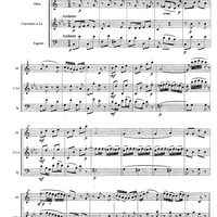 Là, ricordando Beethoven, ci darem la mano - Score