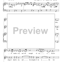 Messiah, no. 50: O death, where is thy sting? - Piano Score