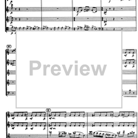 Comedy for Five Winds - Score