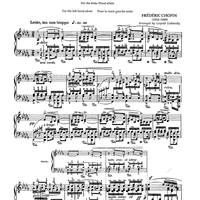 No. 5 - Étude Op. 10, No. 3