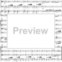 Clavier Concerto No. 7 in G Minor, BWV1058 Mvmt. 2 - Score