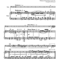 Alla Turca from "Sonata K. 331" - Piano Score