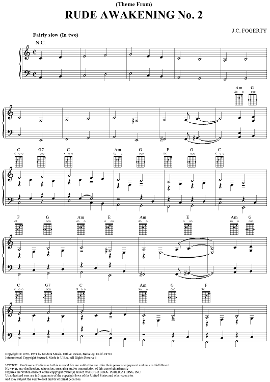 (Theme from) Rude Awakening No. 2