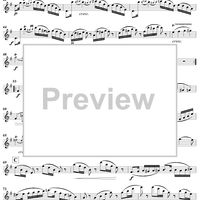 Duet No. 2 from Six Easy Duets, Op. 137 - Flute 1