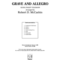 Grave and Allegro - Score Cover