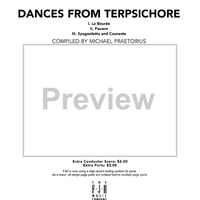 Dances from Terpsichore - Score