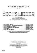 Sechs Lieder nach Gedichten von Clemens Brentano in E flat major - Piano Reduction
