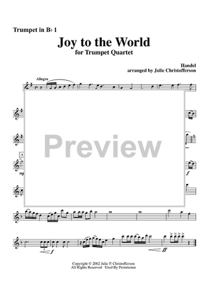 Joy to the World - Trumpet 1